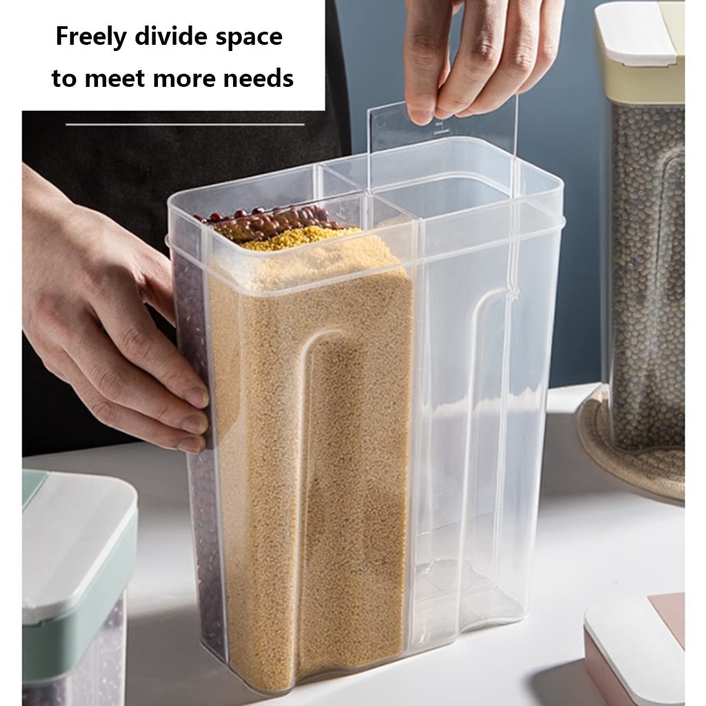 Amazon｜食料貯蔵庫 スナックシリアルディスペンサー、乾燥食品貯蔵